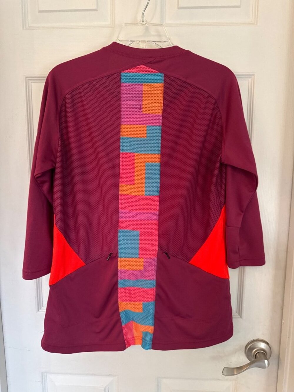 Troy Lee Designs Orange Moto Mountain Biking Jersey RUCKUS 3/4 SLEEVES Large - Picture 6 of 7